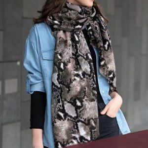 Shiraleah Aura Snake Print Scarf